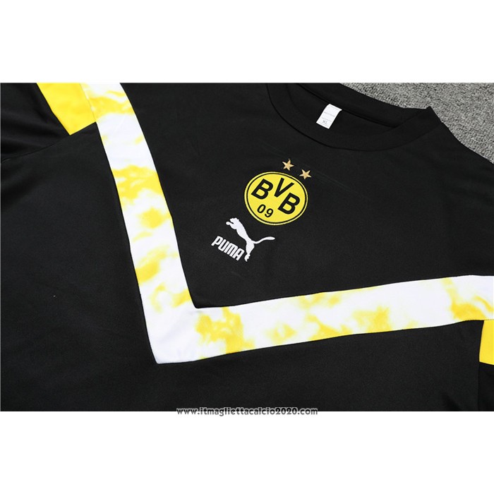 Tuta da Track Felpa Borussia Dortmund 2022 Nero